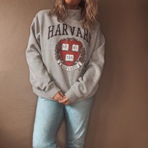 harvard oversized sweatshirt